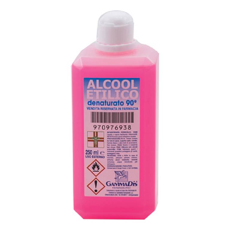 ALCOOL ETILICO DENAT 90% 250ML