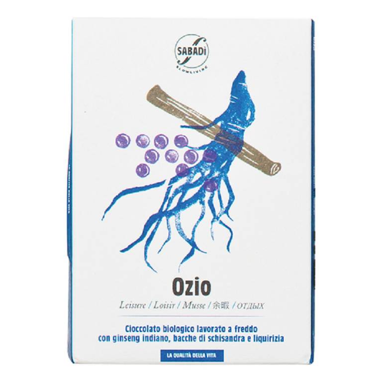 OZIO CIOCCOLATO BIO GINSENG IN