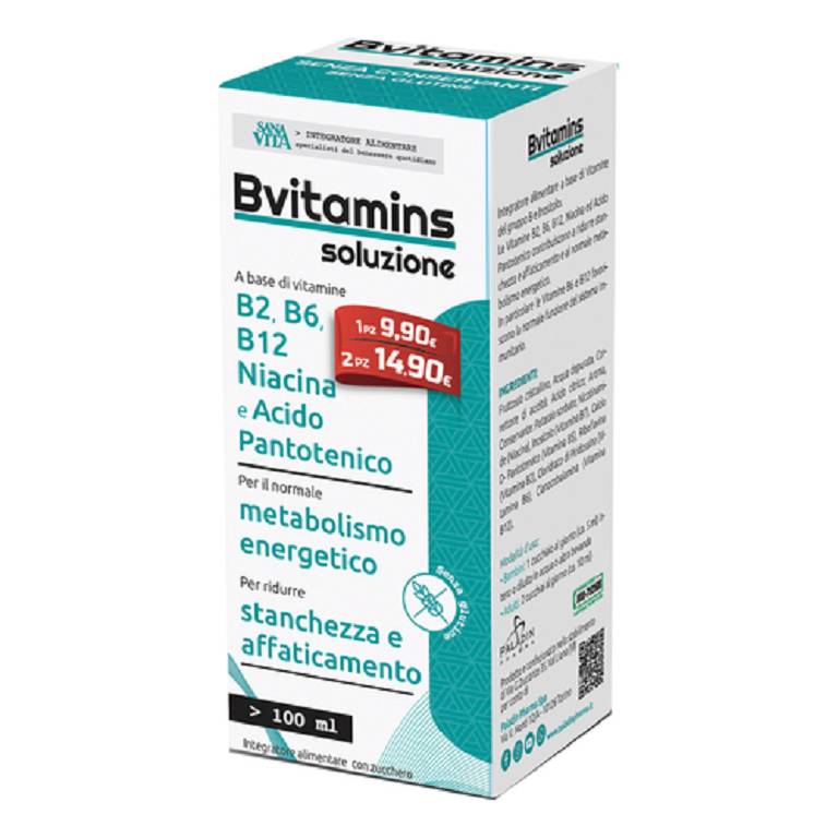 SANAVITA B VITAMINS SOL 100ML